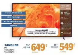E.Leclerc samsung tv tq65qn70h tq55qn70h oferta