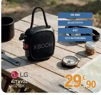 LG altavoz xg2tbk