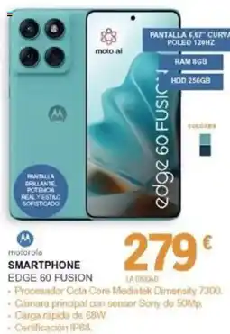 E.Leclerc motorola smartphone edge 60 fusion oferta