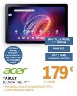 E.Leclerc acer tablet iconia tab p11 oferta