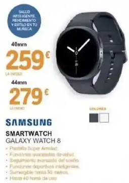 E.Leclerc samsung smartwatch galaxy watch 8 oferta