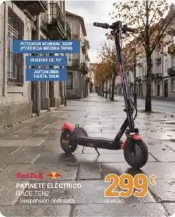 E.Leclerc Red Bull patinete electrico race ten2 oferta