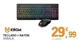 E.Leclerc Krom teclado + ratón kabala oferta
