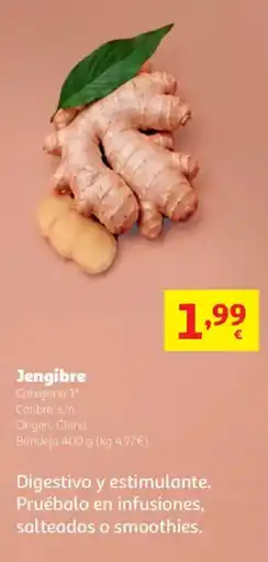Alcampo Jengibre oferta