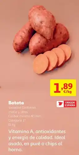 Alcampo Batata oferta