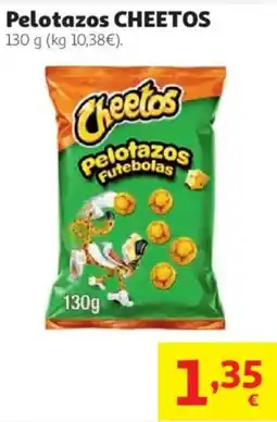 Alcampo Cheetos pelotazos futebolas oferta