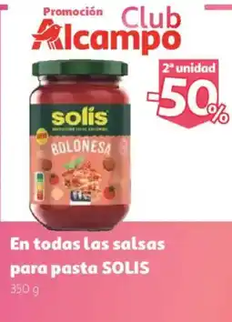 Alcampo Solis bolonesa oferta