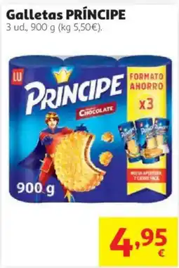 Alcampo Príncipe galletas chocolate oferta
