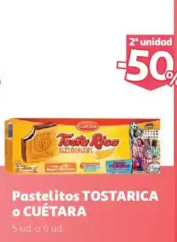 Alcampo Cuétara pastelitos tostarica oferta