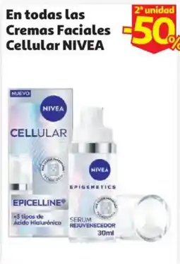 Alcampo Nivea cremas faciales cellular oferta