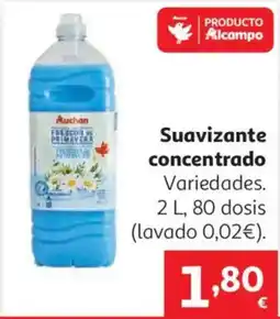 Alcampo Auchan suavizante concentrado oferta
