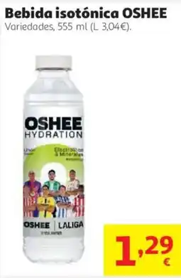 Alcampo Oshee bebida isotónica oferta