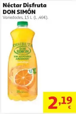 Alcampo Néctar Disfruta Don Simón oferta