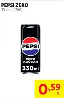 Alcampo Pepsi zero oferta