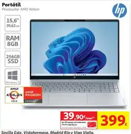 Alcampo hp portátil oferta