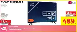 Alcampo LG TV 65" NU8506LA oferta
