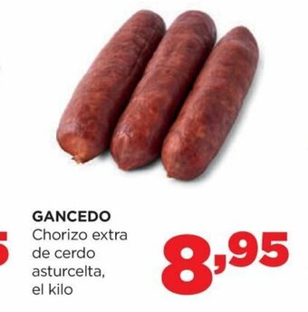 Alimerka Gancedo Chorizo extra de cerdo asturcelta, el kilo oferta