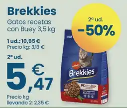 Clarel Brekksies Gatos recetas con Buey oferta