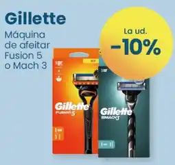 Clarel Gillette máquina de afeitar Fusion 5 o Mach 3 oferta