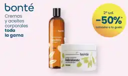 Clarel Bonté cremas y aceites corporales oferta