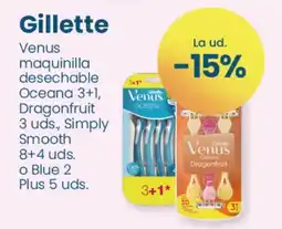 Clarel Gillette Venus maquinilla desechable oferta