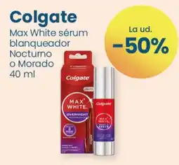 Clarel Colgate Max White sérum blanqueador oferta