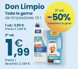 Clarel Don Limpio toda la gama de limpiadores oferta