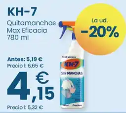 Clarel kh-7 quitamanchas oferta