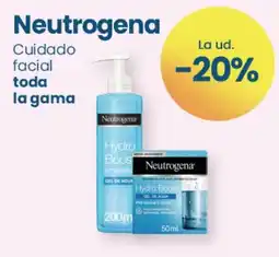 Clarel Neutrogena cuidado facial toda la gama oferta