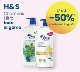 Clarel H&S champús oferta