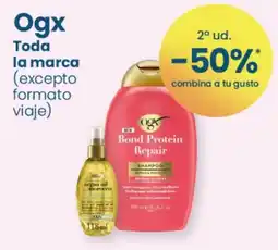 Clarel Ogx bond protein repair shampoo oferta