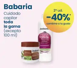 Clarel Babaria Cuidado capilar oferta