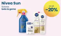 Clarel Nivea Sun Solares toda la gama oferta