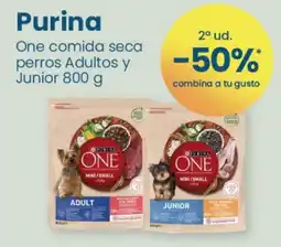 Clarel Purina One comida seca perros Adultos y Junior oferta