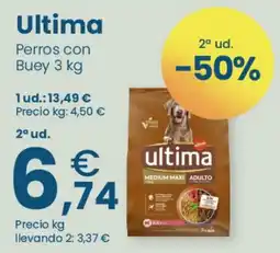Clarel Ultima Perros con Buey oferta
