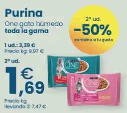 Clarel Purina One gato húmedo oferta