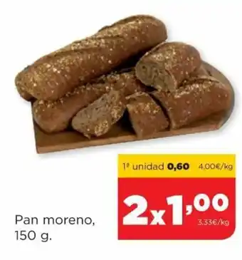 Alimerka Pan Moreno, 150g oferta