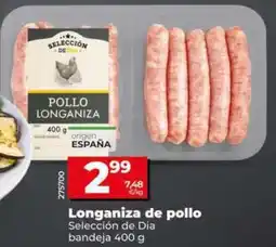 Dia Seleccion de dia - longaniza de pollo oferta