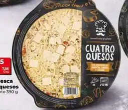 Dia Dia al punto - pizza fresca cuatro quesos oferta