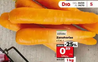 Dia Zanahorias oferta