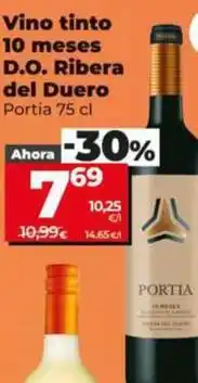 Dia Portia - vino tinto 10 meses d.o. ribera del duero oferta
