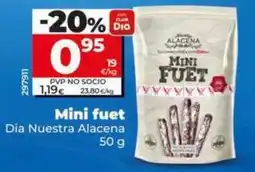Dia Dia nuestra alacena - mini fuet oferta