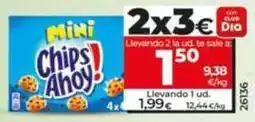 Dia Chips ahoy - galletas mini oferta