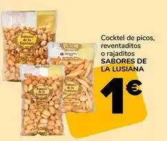 Supeco Sabores de la luisana - cocktel de picos, reventaditos o rajaditos oferta