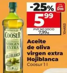 Dia Coosur - aceite de oliva virgen extra hojiblanca oferta