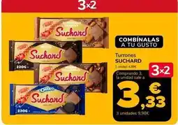 Supeco Suchard - turrones oferta
