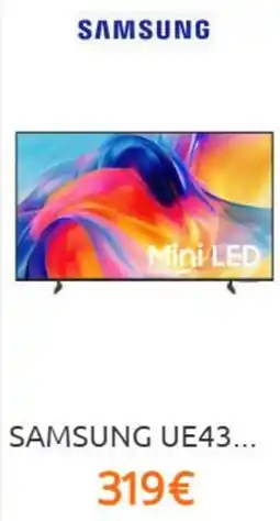 Eureka Electrodomésticos Samsung - ue43 oferta