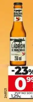 Dia Ladrón de manzanas - cider de manzana oferta