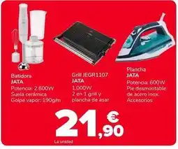 Supeco Jata - batidora grill jegr1107 plancha oferta