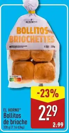 ALDI Horno de oro - bollitos de brioche oferta